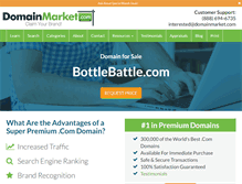 Tablet Screenshot of bottlebattle.com